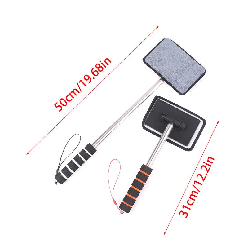 Car Window Cleaner Brush Automobile Windshield Water Scraping Telescopic Automobile Glass Wiper Auto Cleaning Tools