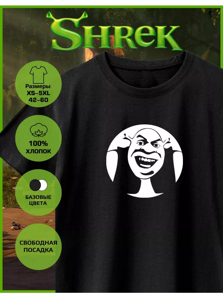T-shirt with Shrek print S