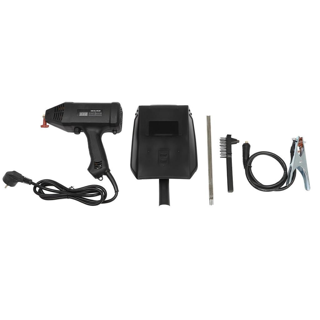3000W Ev Tipi Taşınabilir Elektrikli Kaynak Makinesi El Tipi Ölçü Çubuk Kaynak Tabancası LED Dijital Ekranlı 25.4*24cm