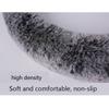 New 3Pcs Winter Plush Fur Car Steering Wheel Cover Hand Brake Handbrake Cover Gear Knob Cover Fluffy Soft Grab cute Styling