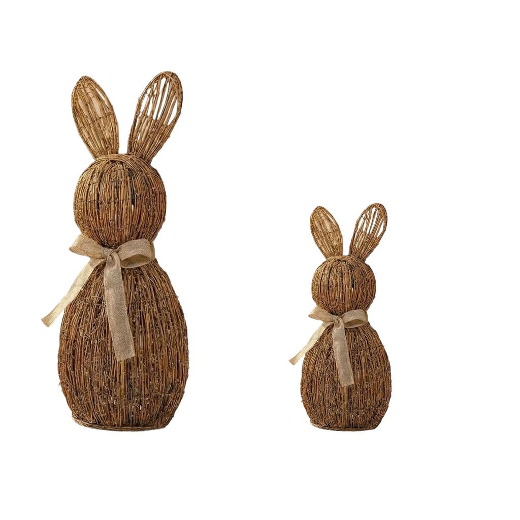 Handmade Woven Figurine Home Decoration
