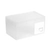 Collecting Small Items Clear Card Storage Box Stackable PP Cosmetic Organizer Portable Rectangle Plastic Card Box Home Use