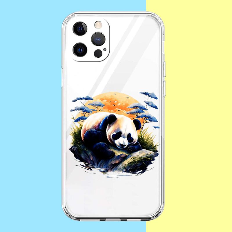 Tickle Panda Phone Case Cover for Google Pixel 8 7 6 5 4 4XL 7A 6A 5A 4A 3A 3AXLPro 5G Shockproof Silicone Transparent Shell Bag
