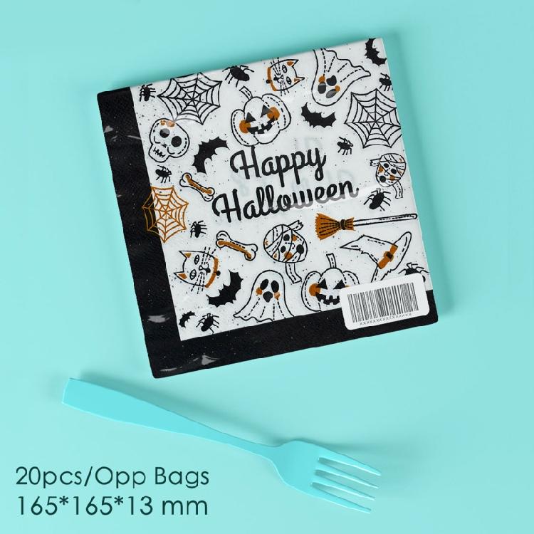 Halloween Papierservietten Geburtstag Hochzeit Feier Party Dekoration Lustige Handtücher