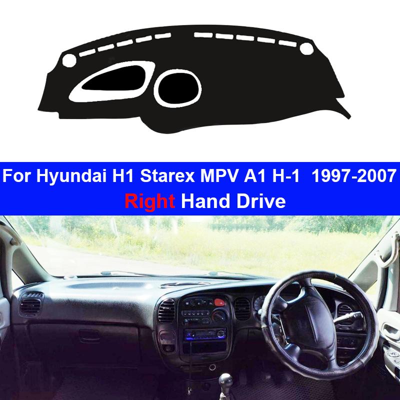 For Hyundai H1 Starex MPV A1 H-1 1997-2007 Interior Accessories Car Dashboard Cover Dash Mat Board Pad Carpet Dashmat Anti-UV