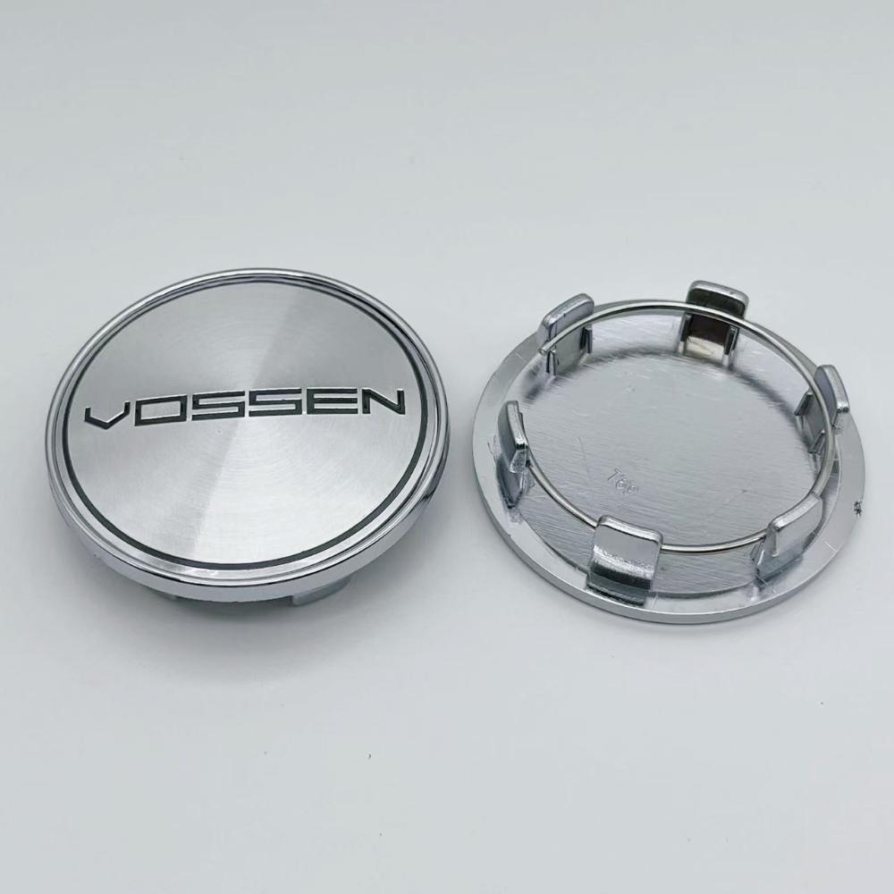 4pcs Vossen Logo Emblem Car Wheel Center Caps 69MM (56MM I.D) for Wheels Rim Hubcaps Hub Centre Cover Replace Car Accessories
