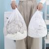 Drawstring Mesh Bag Laundry Bag Washing Large Capacity Mesh Wash Bag for Blouses, Hosiery, and Underwear for Travel and Laundry