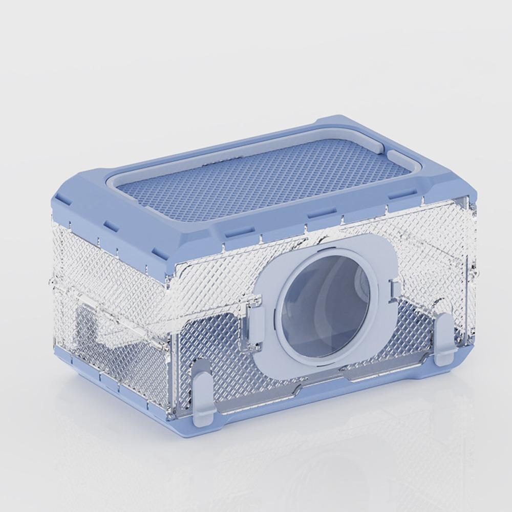 Waterproof Portable Hamster Cage Transparent Pet Observation Box Kindergarten Science Toy