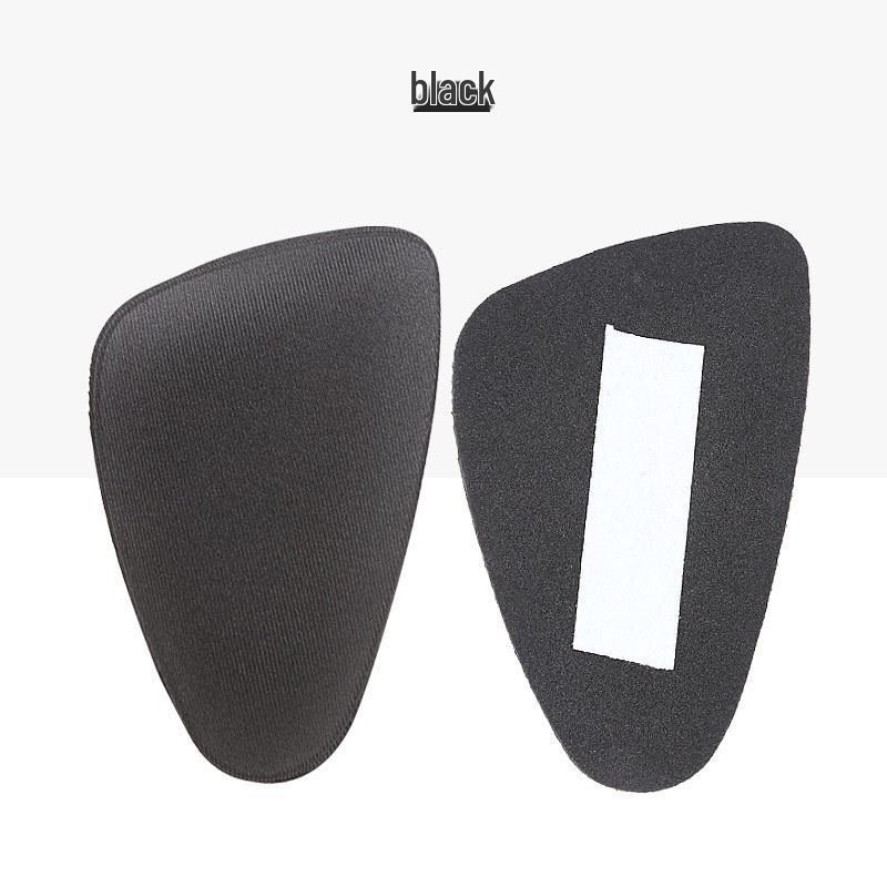 Антиболевые накладки на каблуки - Невидимые треугольные губчатые протекторы чёрный