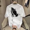 Unisexs Fitted Cotton Tshirts 5XL Black T Shirt Summer Wear Casual for Unisex Funny Print Tee Shirts White Unisex Clothing