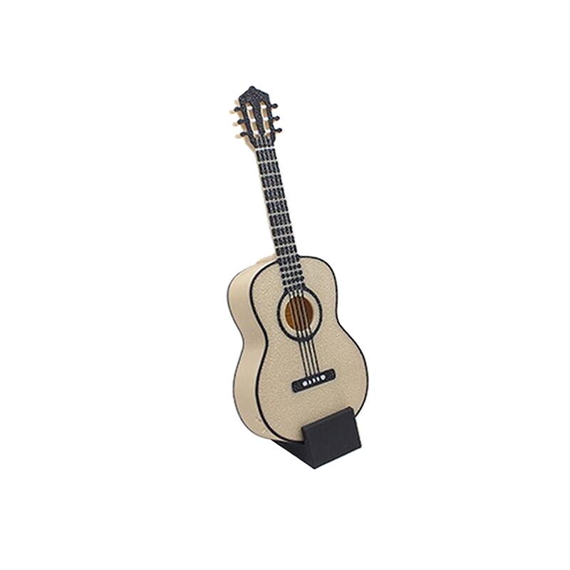 1 Set Guitar Mini Guitar Pick Storage Box 1/12 Dollhouse Miniature Decorative Props For Music Scenes Doll Accessories Toys