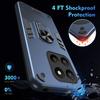 Military Armor Shockproof Case for Honor 400 Smart 5G X7d 4G Protective Cover Ring Stand Holder Fundas Coque