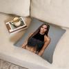A-Anitta Cushion Cover Fabric Soft Furnishing,Pillowcase, Cushion Cover, Sofa Pillow, Home Decoration