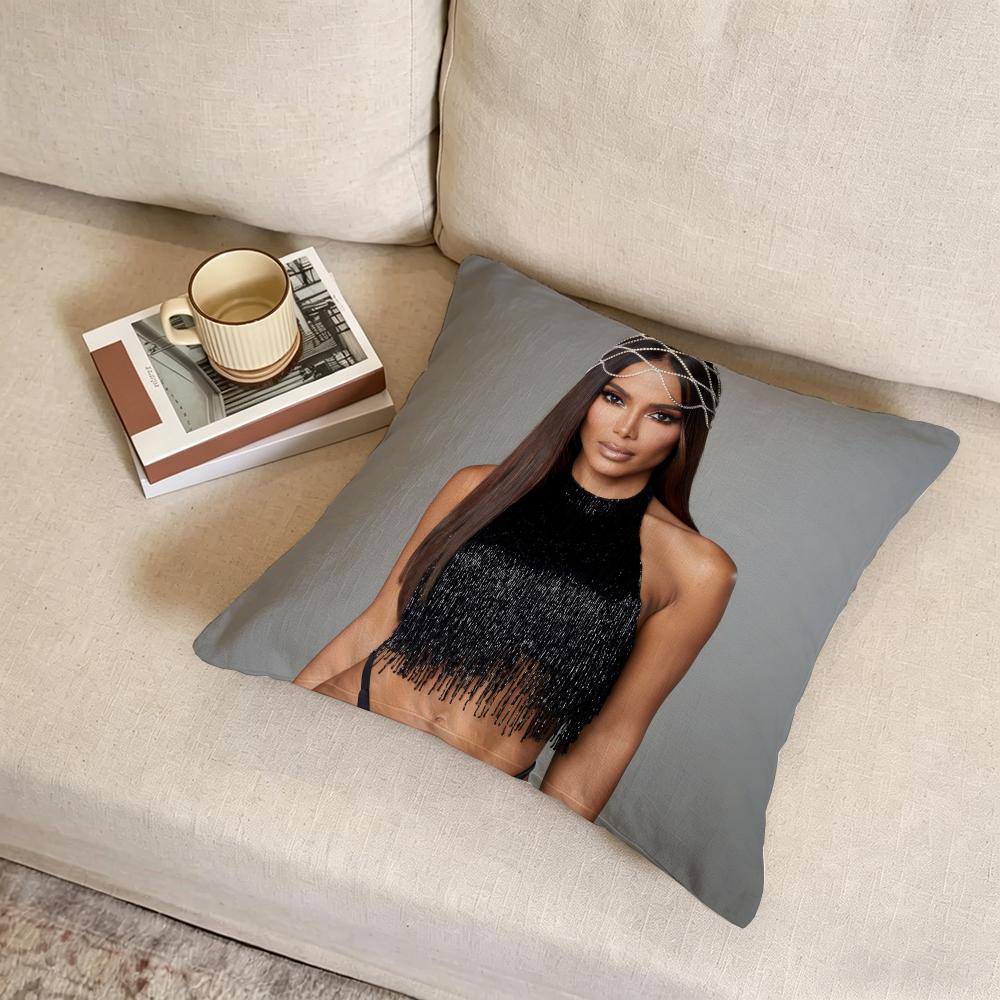 A-Anitta Cushion Cover Fabric Soft Furnishing,Pillowcase, Cushion Cover, Sofa Pillow, Home Decoration