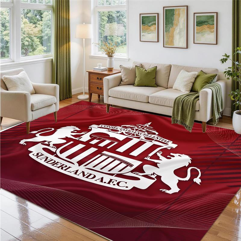 Sunderland Design Crystal Velvet Rug Soft Decorative Mat for Bedroom Entrance