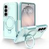 Samsung's New Model Is Suitable for S26 Rotating Bracket, Mobile Phone Case, Magnetic Suction S25 Ultra Anti-drop Three-in-one Protective Case.