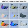 Visor for LS2 NEW FF358 FF396 FF392 Full Face Helmet Replacement Lens Multi-Color Sunshield Casco Moto Accessories Anti-Scratch