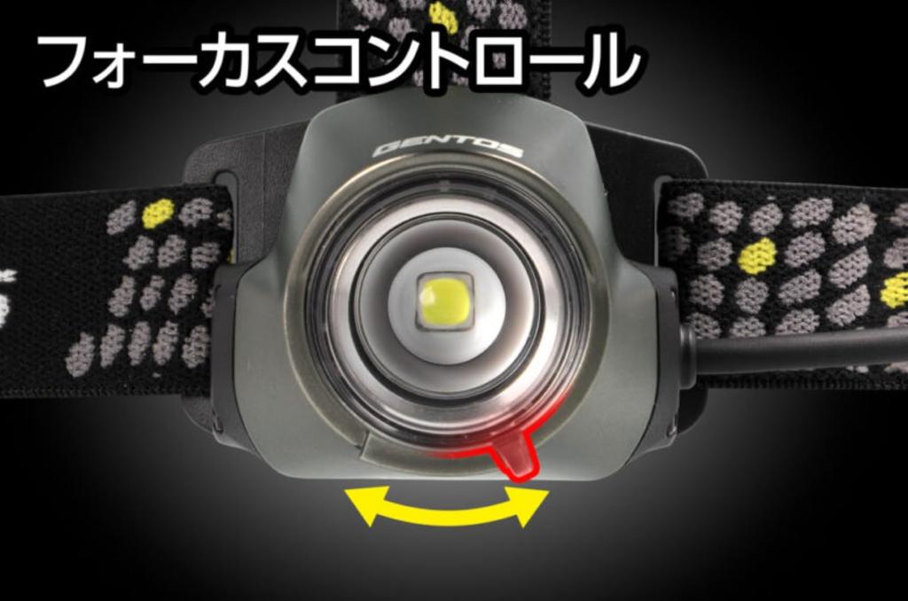 GENTOS LED USB Rechargeable Lumens Brightness Hours Operating Time Rear Recognition Uses Dedicated Rechargeable Liberty III Headlight, [700 / 6.5 /