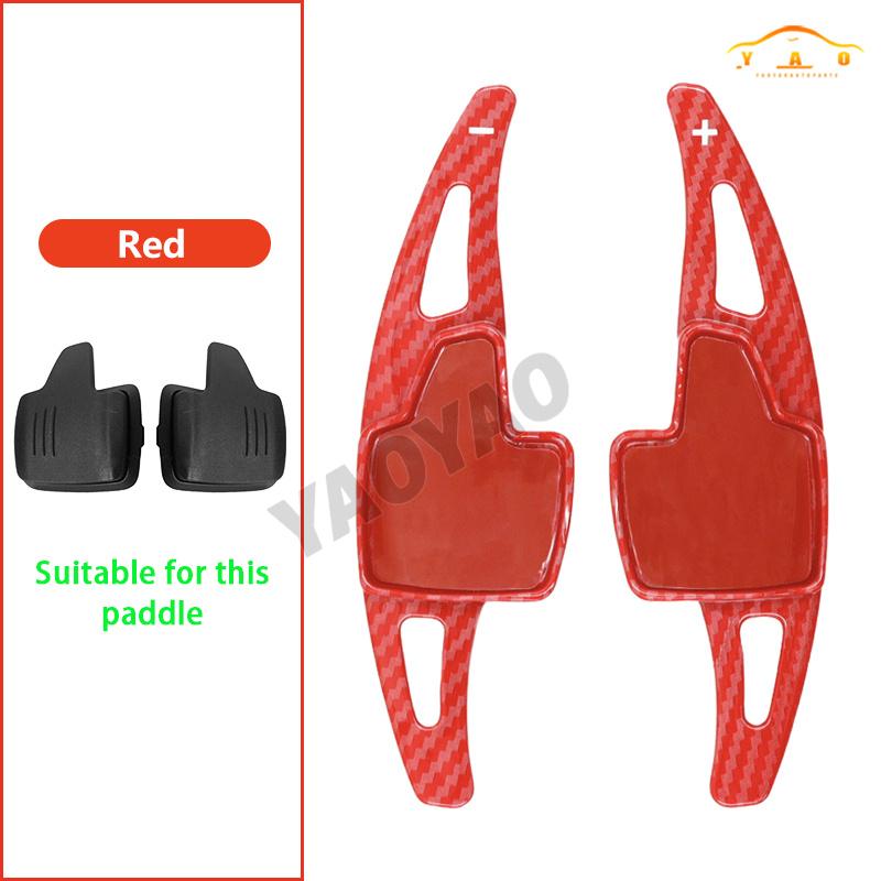 2X Gear Extension Interior Accessories ABS Shift Paddle For Ford Focus Escape Kuga 2016-2020 EVOS 2022 Steering Wheel Shifter