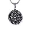 Cool Mens Norse Viking Celtic Protection Tree of Life Pendant Necklace Chain