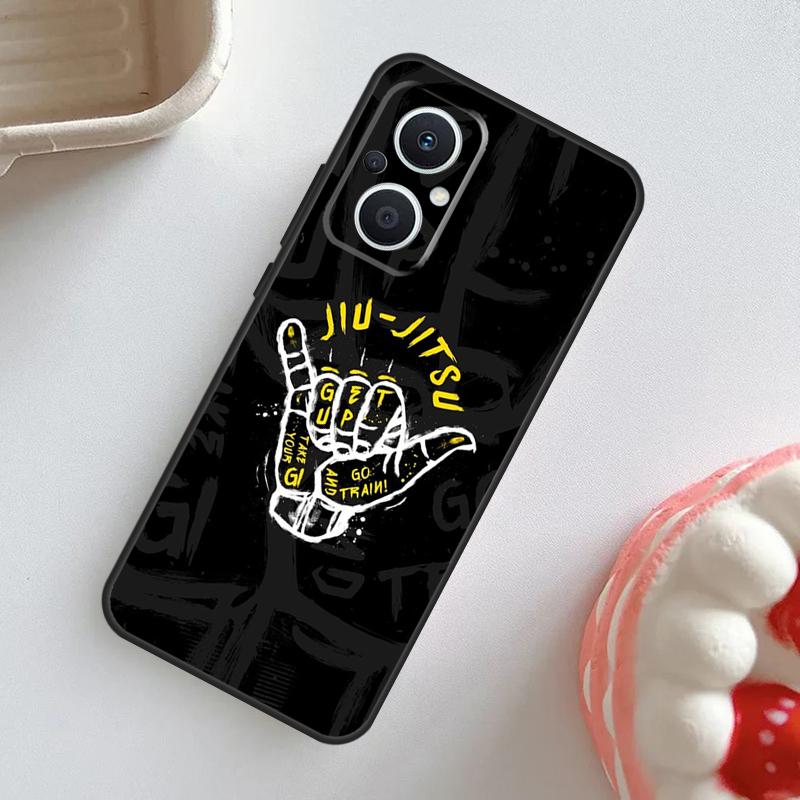 Judo BJJ Jiu Jitsu Hülle Für OPPO Reno 10 Pro 11F 4Z 5Z 8T 4 5 6 7 8 Lite OPPO Find X2 X3 Neo X5 X6 Pro Abdeckung