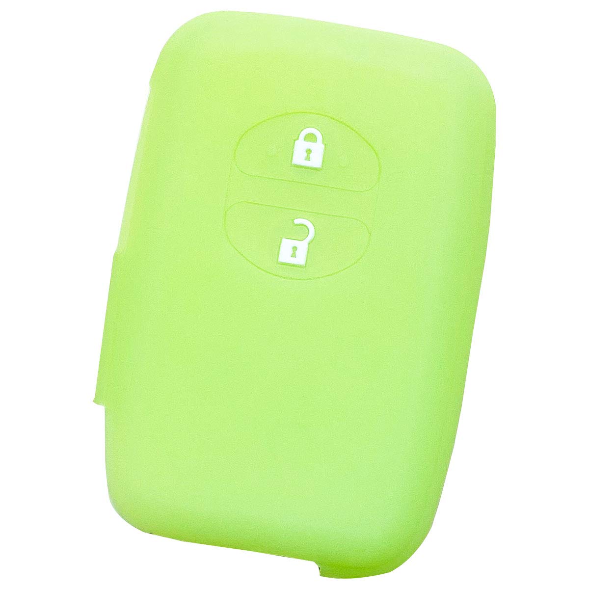 

[IKET] Silicone cover for smart key for Toyota vehicles, 2 зелёный