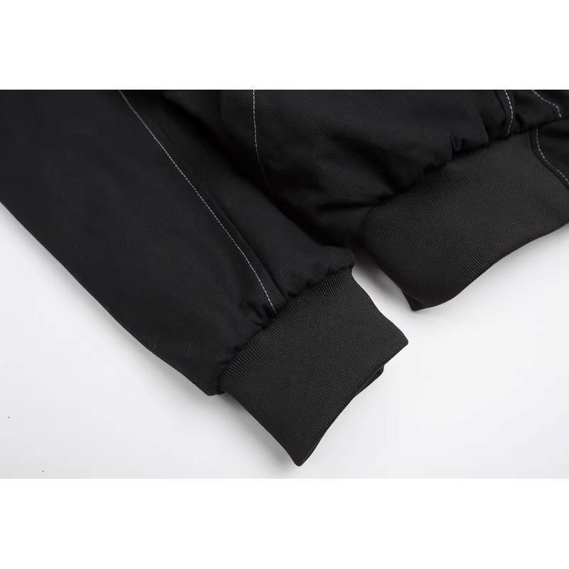 Koreanische Herren-Herbst/Winter-Jacke 2025 aus schwerer amerikanischer gewaschener Baumwolle mit Samtverdickung