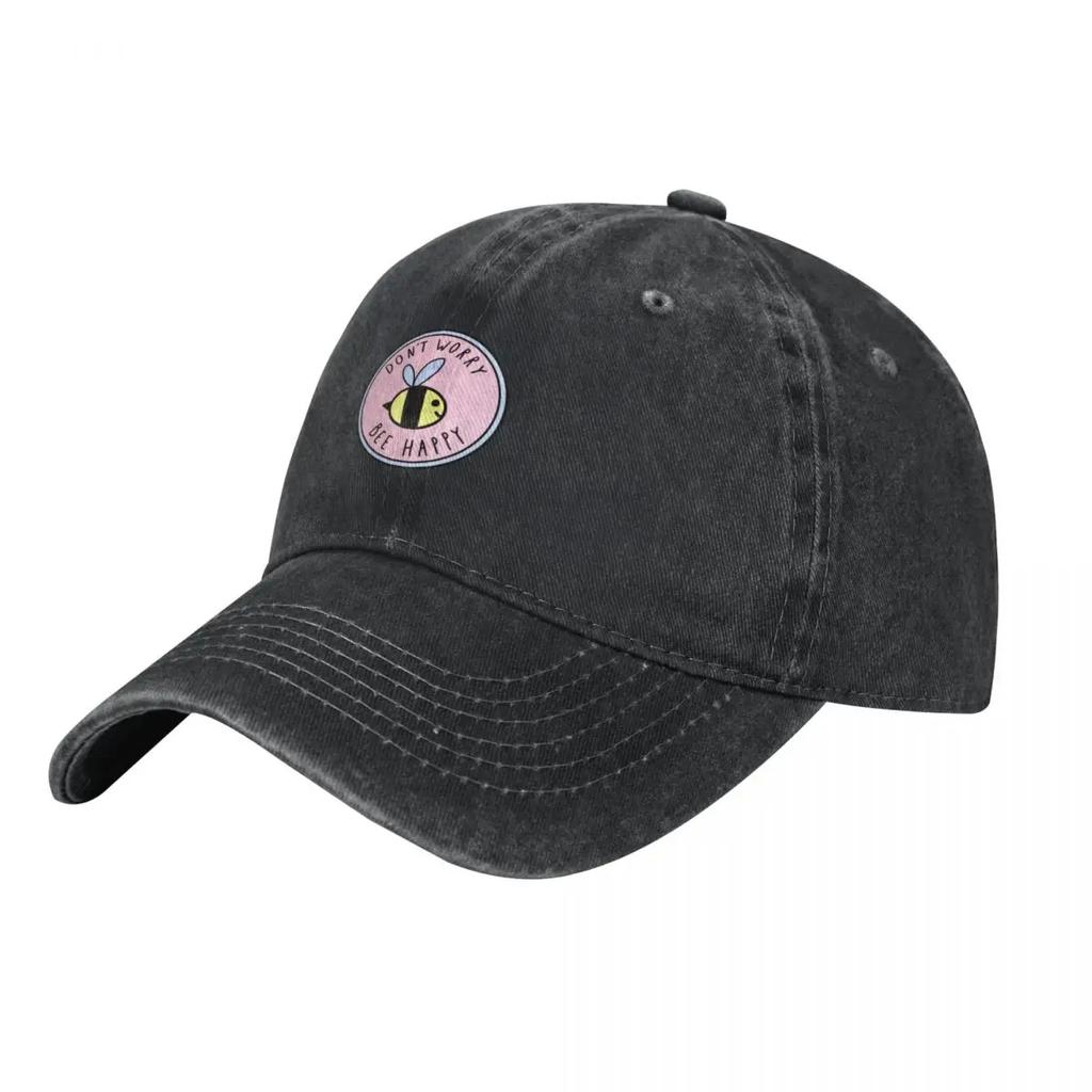 Dont Worry Bee Happy Baseball Cap Luxury Unisex cap Hip Hop Hood Rugby Unisexs Luxury Womens