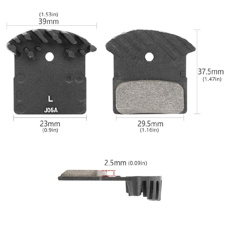 Reliability Resins Brake Pad Smooth Braking Experience Pad Advanced Brake Pad for Professional Racers and Enthusiasts