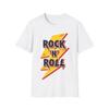 Rock'N'Roll Tişört, Müzik Tişörtü, Rock Müzik Logosu, Rock Hayranı Hediyesi, Rockçı Üst