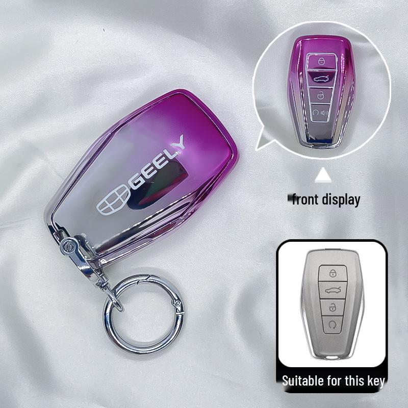 2025 Geely Haoyue L Key Case: Unisex Car Protective Cover with Buckle