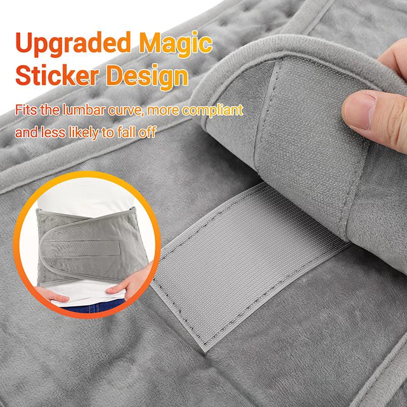 Electric Heating Waist Support Belt Adjustable Temperature Lumbar Warmer