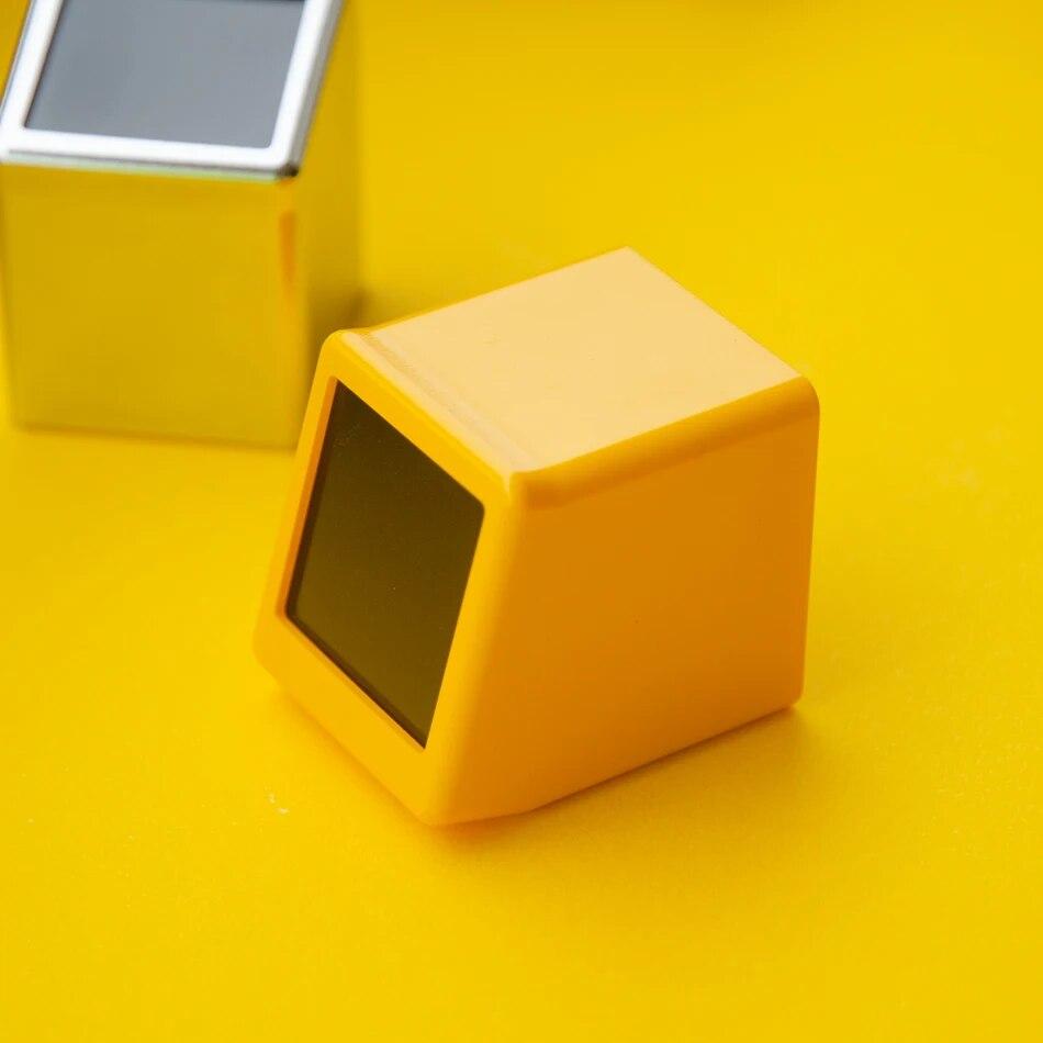Super Cool Mini WiFi Desktop Weather Digital Clock Station with IPS LCD Screen Gadget for Decoration