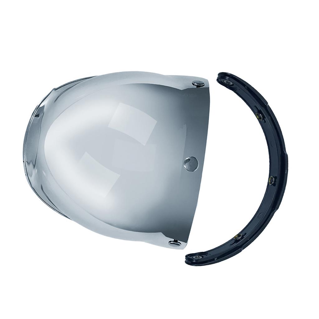 3 Snap Bubble Wind Visor For Biltwell Gringo&Bonanza Motorcycle Helmet