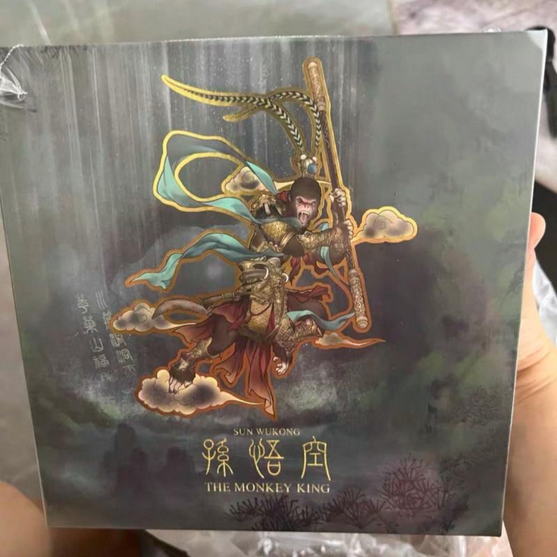 Original Fury Actionfigur Sun Wukong Kampfschaden Version 1/12 Maßstab Sammlerstück Berg Meer und Dämonengott Thema