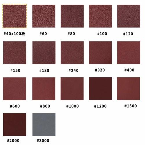 SPEEDWOX Magic Sandpaper, Sanding Discs for Woodworking, #40 Sandpaper, 100 Sheets, 75mm, Magic Sandpaper, Round, No Holes, Sandpaper, for Polishing