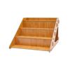Bamboos 4 Layer Dessert Rack With Spacious Shelves For Home Bakery Party Decoration Cake Presentation Stand