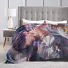 Love and Deepspace Rafayel Fuzzy Blanket  Awesome Throw Blanket for  Sofa Bedding Lounge 150*125cm Bedspread