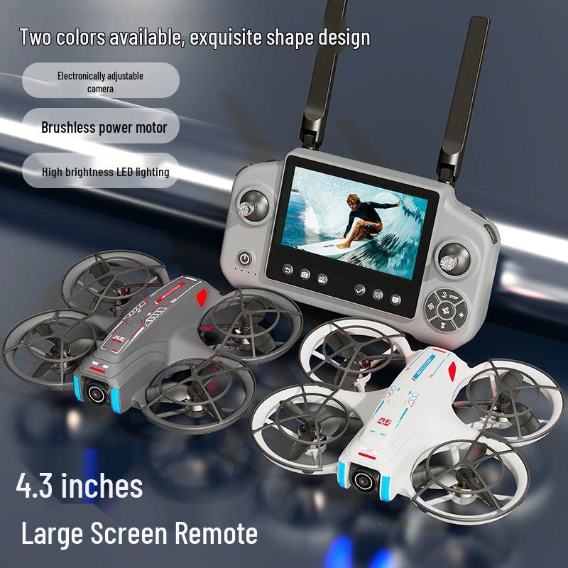 AE21 Brushless Remote Control Drone with 4.3" Screen & Obstacle Avoidance