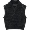 Logo-intarsia Knitted Vest Women's 1KC3241058015B