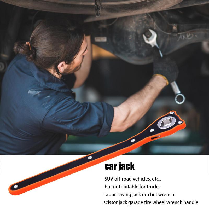 Auto Wagenheber Ratsche Schraubenschlüssel Automobil Arbeitssparender Wagenheber Ratsche Schraubenschlüssel Mit Langem Griff Garage Reifen Rad Radmutter Schlüssel Für Kraftfahrzeug