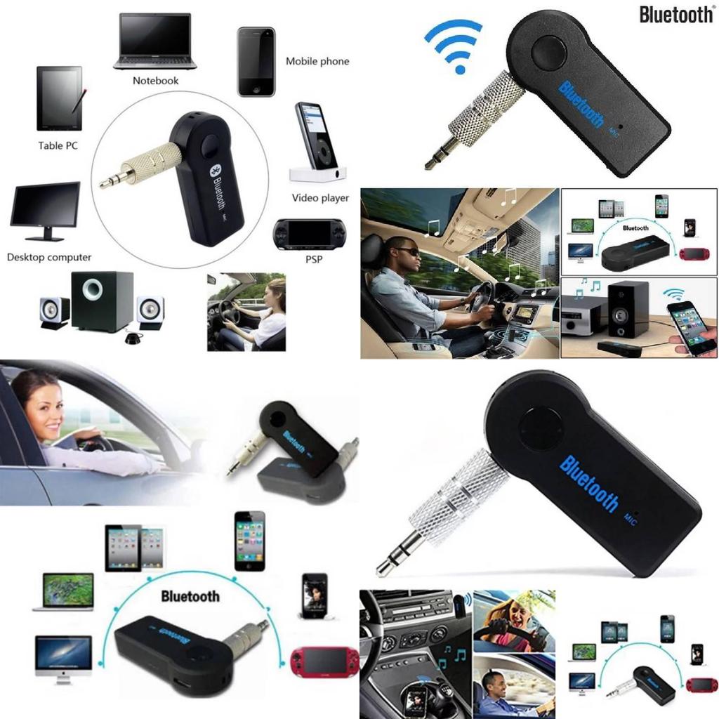 Auxiliary Bluetooth Receiver Wireless Adapter For Car Audio System