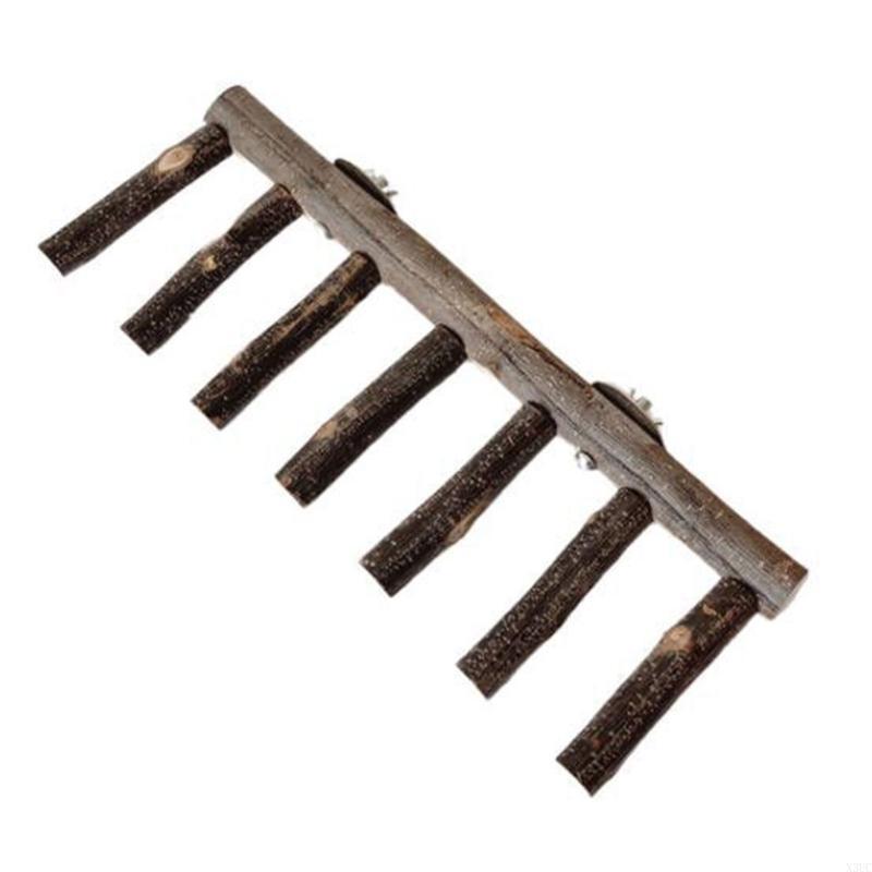 Bird Toy Parrot Perch Ladder Grinding Stand for Cage Easy to Install X3UC