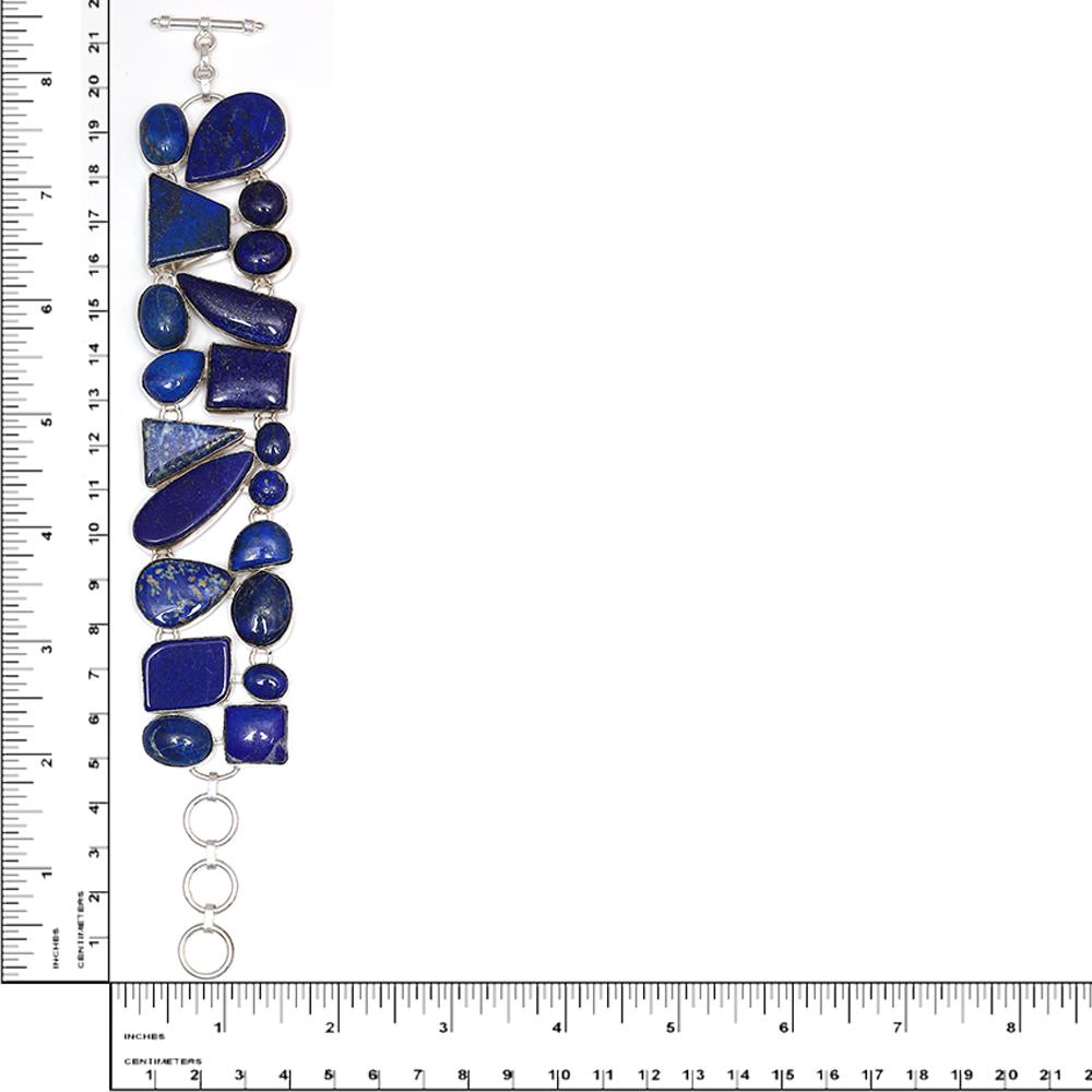 Natural Lazuli-Lapis s Gemstone Jewelry Necklace Set 16-18''