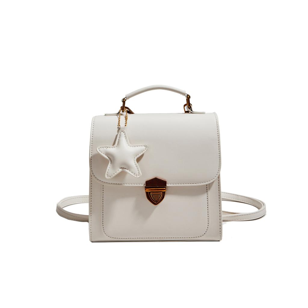 Backpack Women's New Fashion Portable Small Square Bag Casual Versatile Single Shoulder Oblique