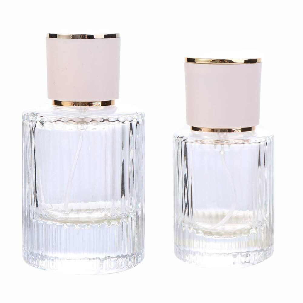 Glass 30ml 50ml Sample bottle Travel Cosmetics Outdoor Refillable Vials Spray Bottle Atomizer Mini Mist Bottle