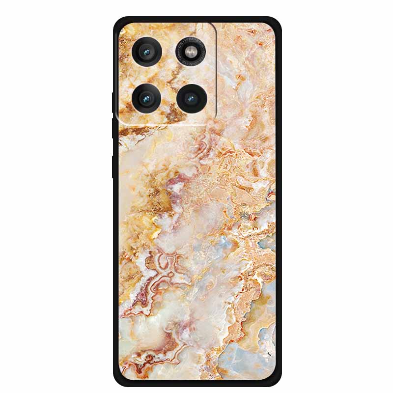 For Moto Edge 60 Pro Case XT2507-1 Coque Multi Colored Marble Pattern Soft Silicon Back Cover for Motorola Edge 60 Pro 5G Bumper