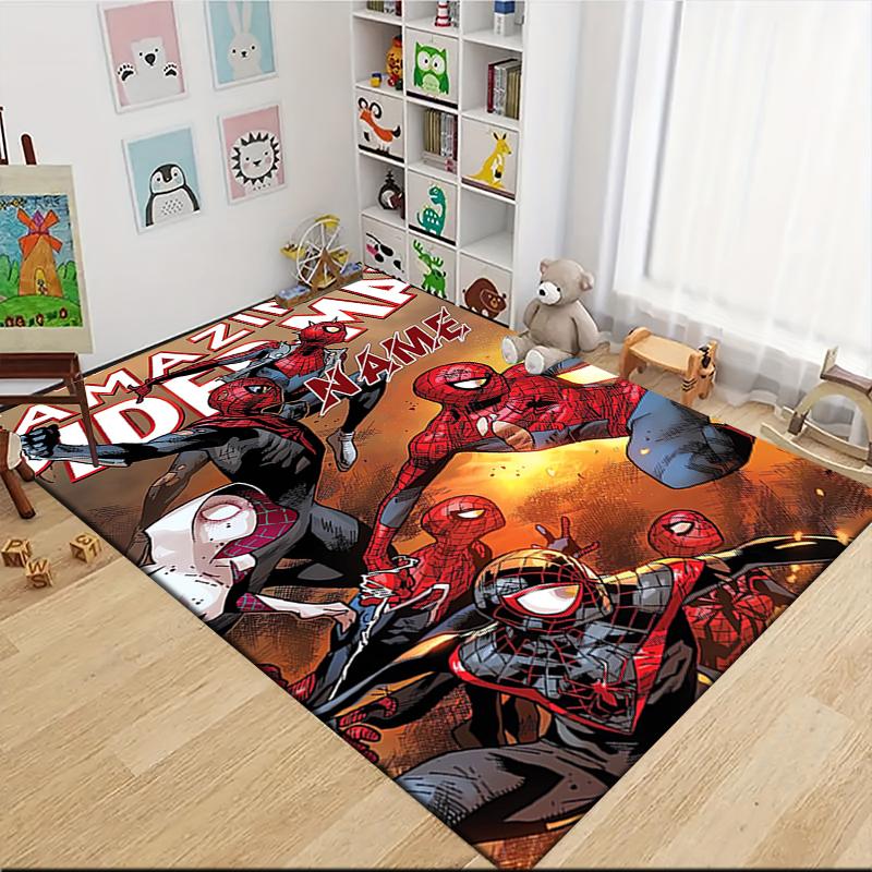Custom Name Deadpool Movie Poster Carpet Rug Customizable Soft Washable Anti-Slip Home Living Room Sofa Mats Personalized Rug. 090919