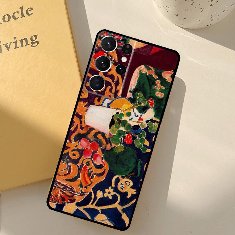 Henri Matisse Art Painting Phone Case For Samsung Galaxy S25 Ultra S20 S21 S22 S23 S24 Plus S9 S10 S25 FE Cover Shell