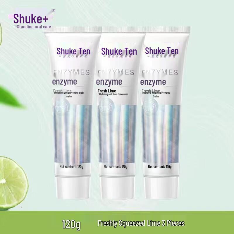 

Shuke Fresh Lime Whitening Enzyme Toothpaste